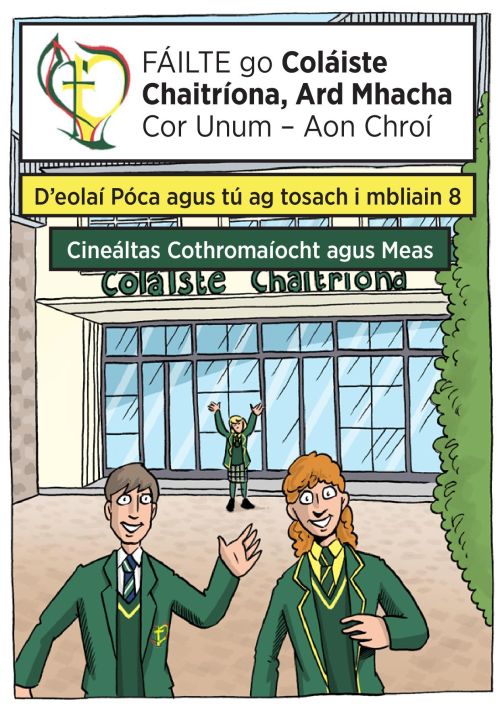 St Catherine's Gaelic version with amended illustrations