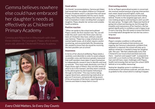 Gemma 'full story' online case study