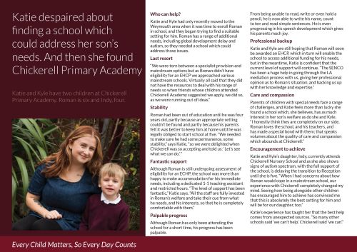 Katie 'full story' online case study