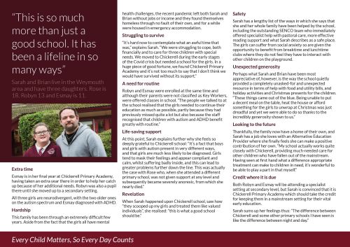 Esmay 'full story' online case study