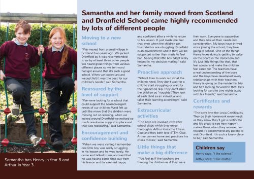 Samantha 'full story' online case study