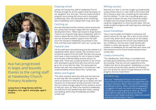 Ava 'full story' online case study