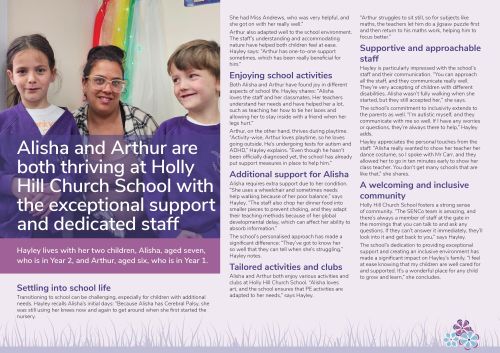 Hayley 'full story' online case study