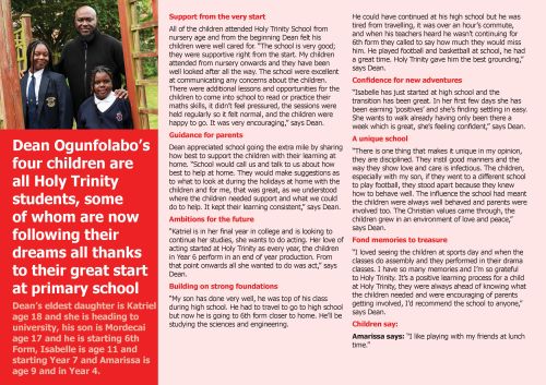 Dean 'full story' online case study