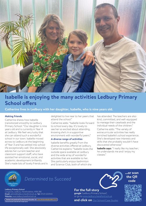 Isabelle A3 poster