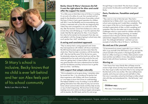 Becky 'full story' online case study