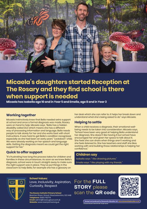 Micaela A3 poster