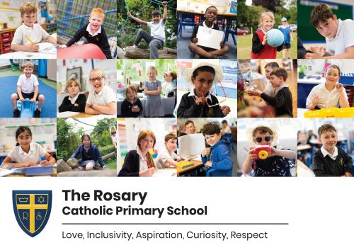 Rosary Primary School's 3-Step Plan Literature