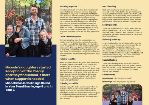 Micaela 'full story' online case study