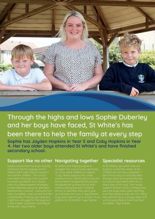 Sophie 'full story' online case study