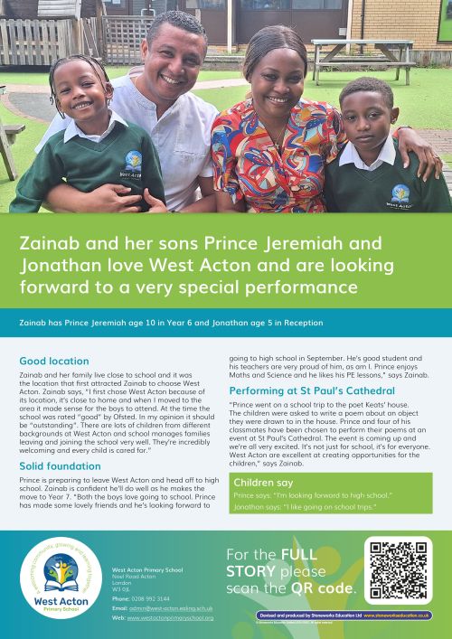 Zainab A3 poster