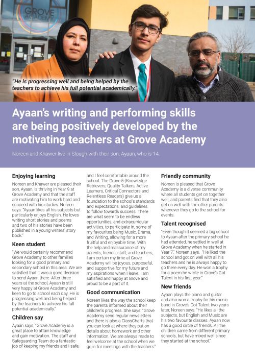 Ayaan 'full story' online case study