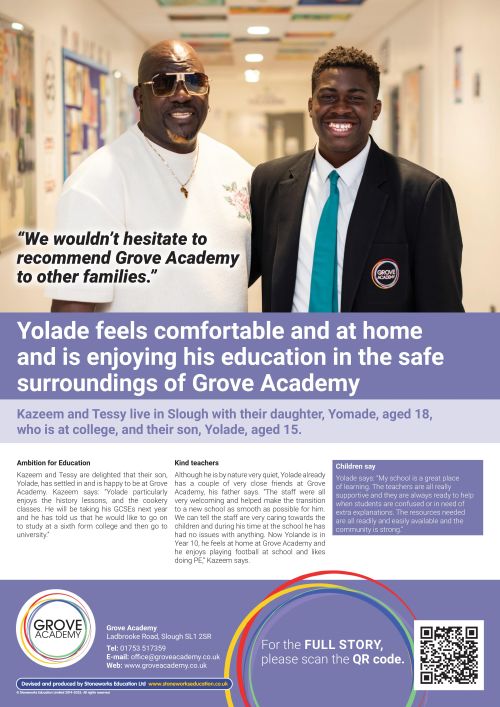 Yolade A3 poster