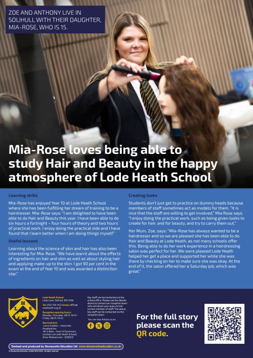 Mia-Rose A3 poster