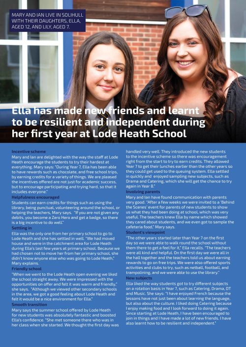 Stainton 'full story' online case study