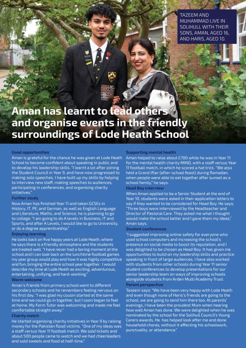 Aman 'full story' online case study
