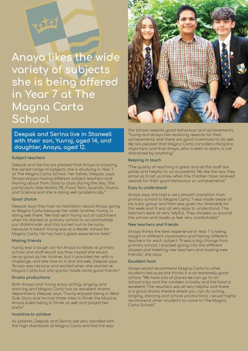 Anaya 'full story' online case study