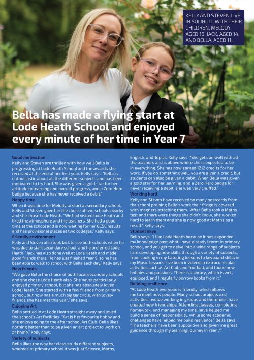 Bella 'Full Story' Online Case Study