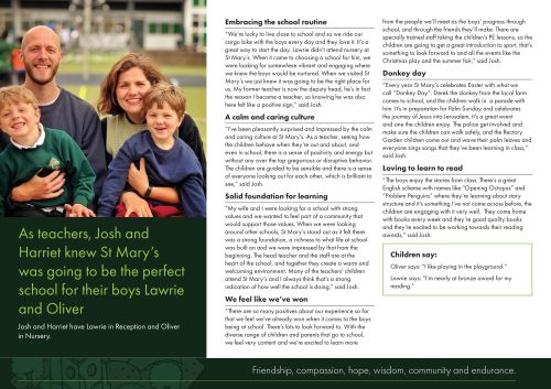 Josh and Harriet 'Full Story' Online Case Study