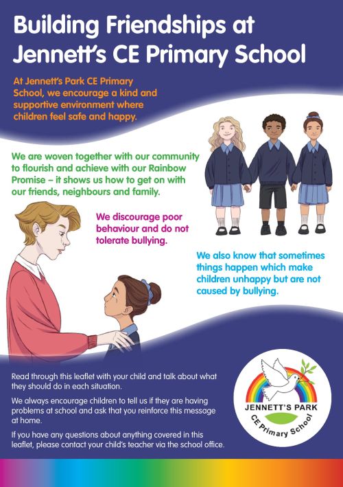 Friendship/Bullying Storybook Leaflet