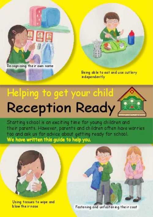 Infant Reception/Nursery Ready Storybook Leaflet