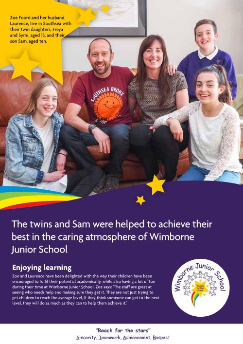 Junior School Parent/Pupil Case Studies