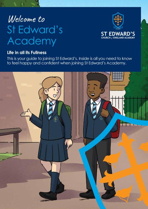 A4 Starting Secondary School Comic: your school illustrated