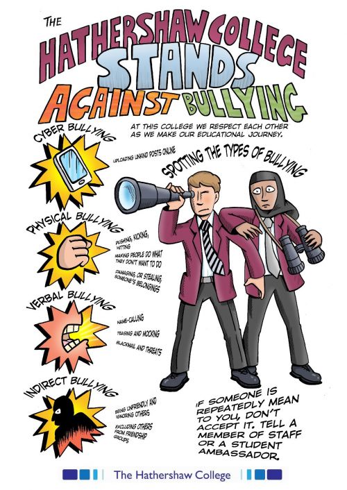 A2 Anti-Bullying Comic Poster