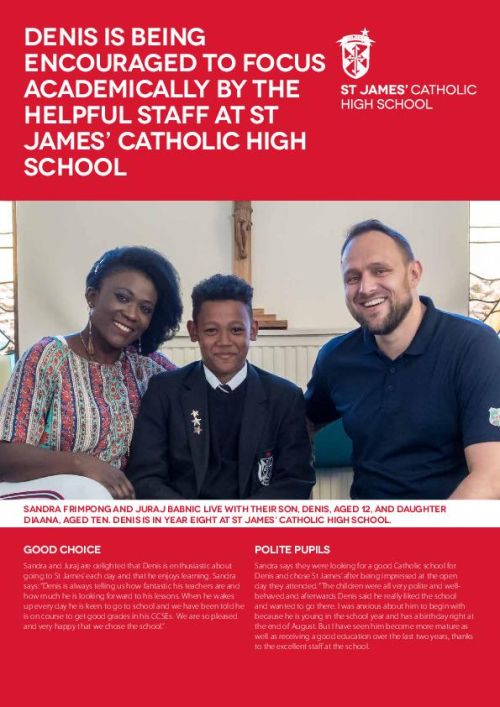 St James' Catholic High 
