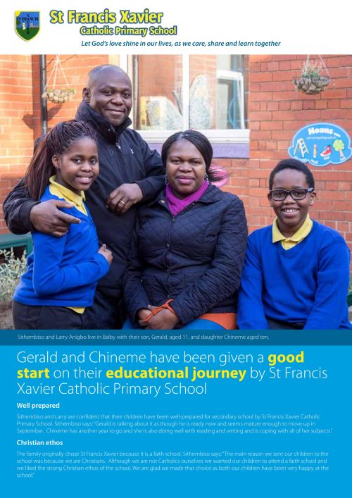 St Francis Xavier Catholic Primary