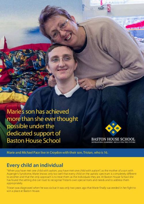 Special School Parent/Pupil Case Studies
